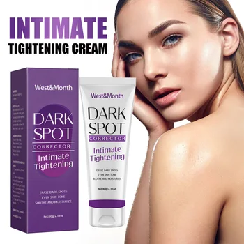 Lozione sbiancante per il corpo Rimozione macchie scure per ascelle Ginocchia Gomiti Melanina Sbiancamento Schiarente Crema idratante per la pelle 60g 1