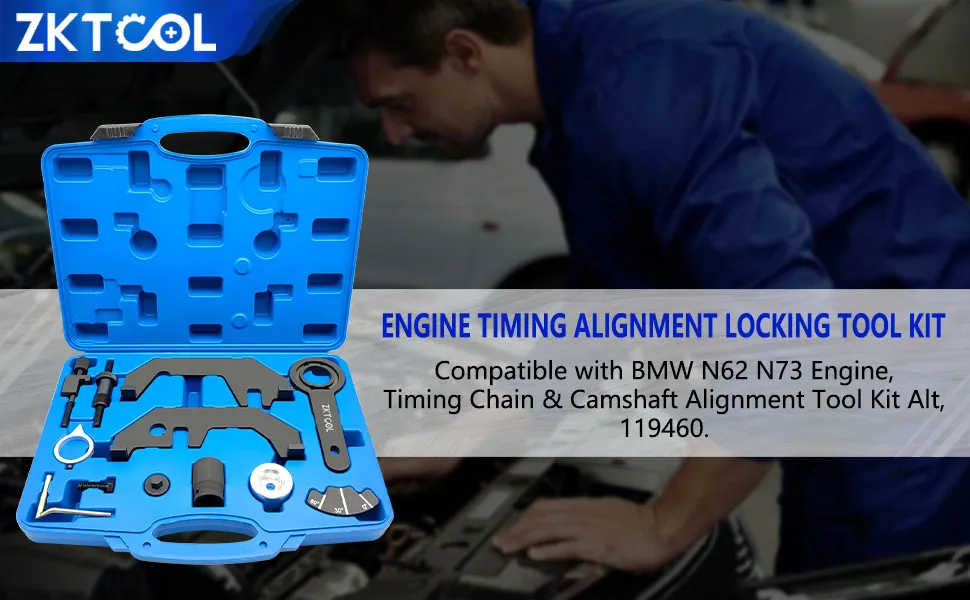 Motors teuer reparatur Spezial werkzeuge geeignet für BMW N62 N73 BMW 7 Serie 745 740 Motor Nockenwellen verriegelung werkzeug – Detail 1