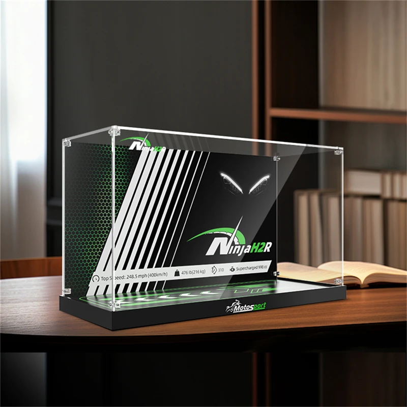 たかろん4ケース Acrylic Display Case for LEGO Ducati Panigale V4 R | iDisplayit