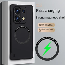 Cubierta Dura Magnética Slim Sin Marco - Funda de Protección Premium