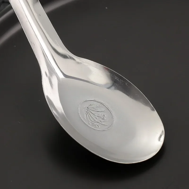 Wholesale Stainless Steel Flat Spoons Kitchen Ice Cream Candy