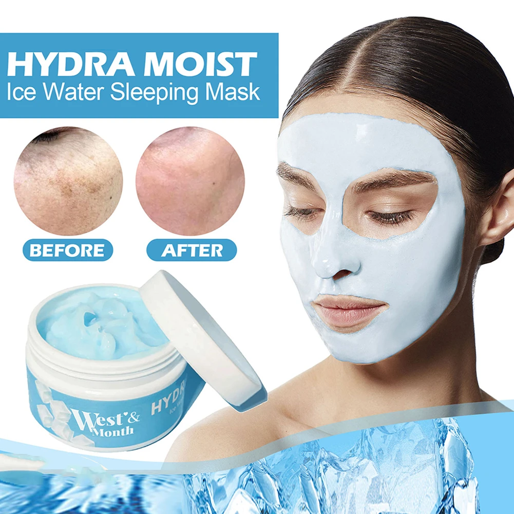 Hydra Moist Ice Water Sleeping Mask Whitening Moisture Mask Night
