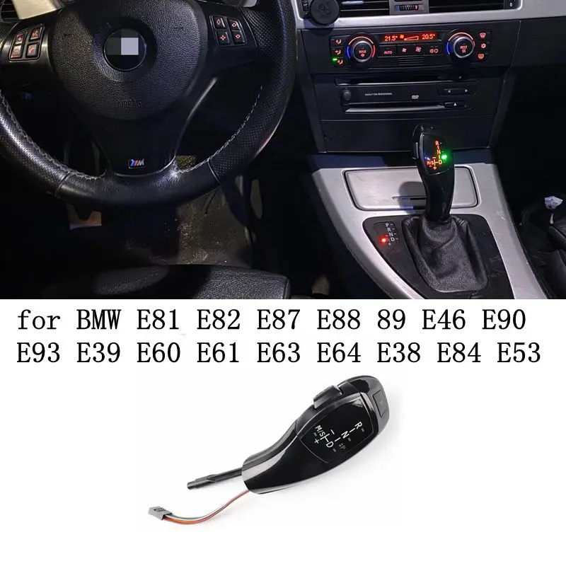 

LED Gear Shift Knob for BMW 1 3 5 6 7 x1 x3 x5 z4 E81 E82 E87 E88 89 E46 E90 91 E92 E93 E39 E60 E61 E63 E64 E38 E84 E53 E85 E89