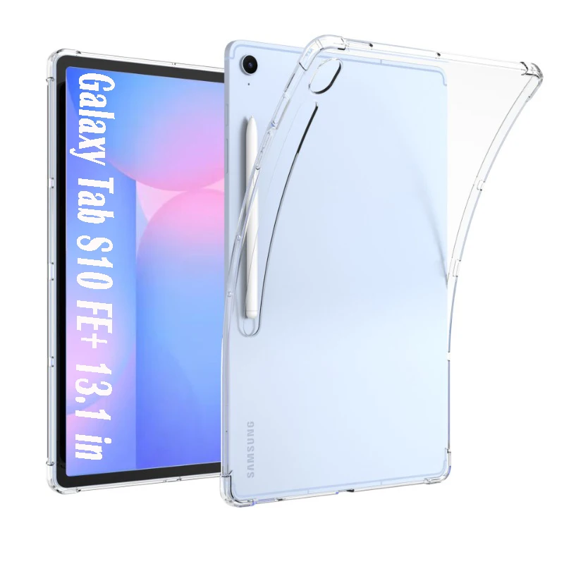 Clear Airbag Protective Case for Tablets - Durable TPU Cover with Enhanced Protection