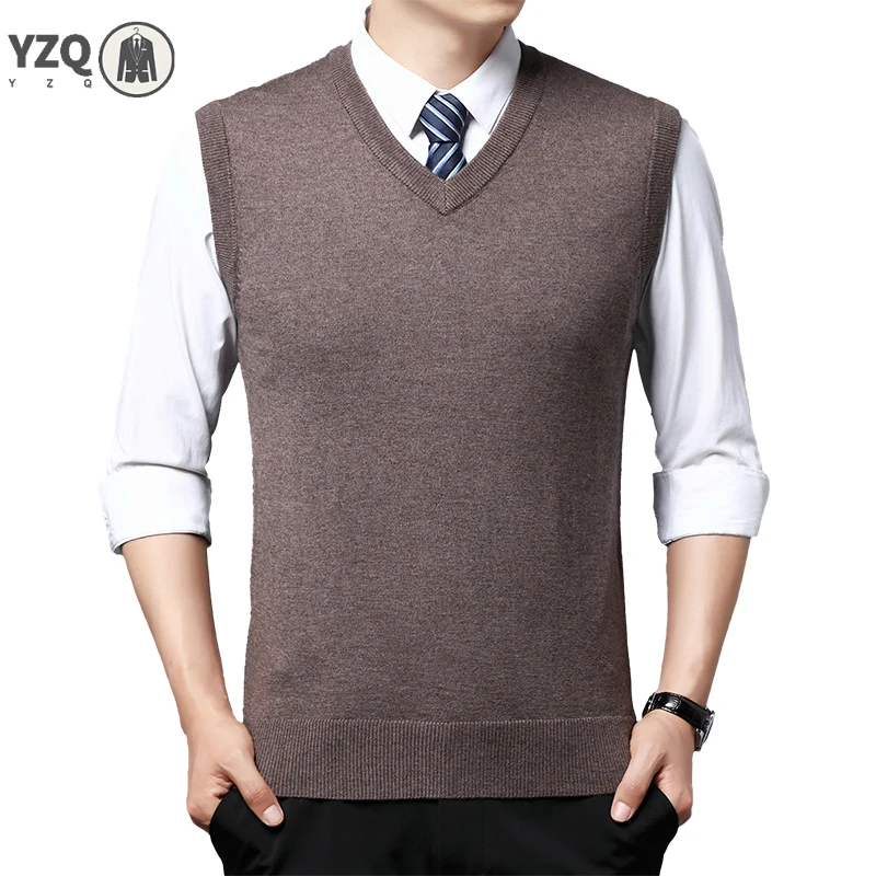 Men Sweater Vests for Autumn and Winter