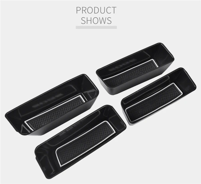 car steering Suitable For Ford Edge 2015 2016 2017 2018 2019 2020 Door Handle Storage Box New For Ford Edge Armrest Box Edge Car Accessories carbon fiber steering wheel