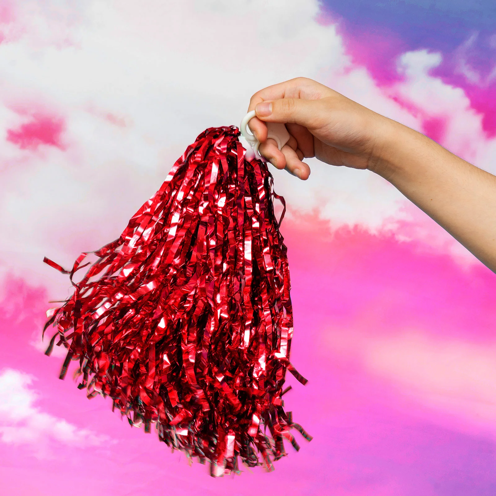 2Pcs Kids Girls Cheerleading Pom Poms Sport Party Flower Balls Children's Day Hand Flowers Cheerleading Dance CostumeAccessories