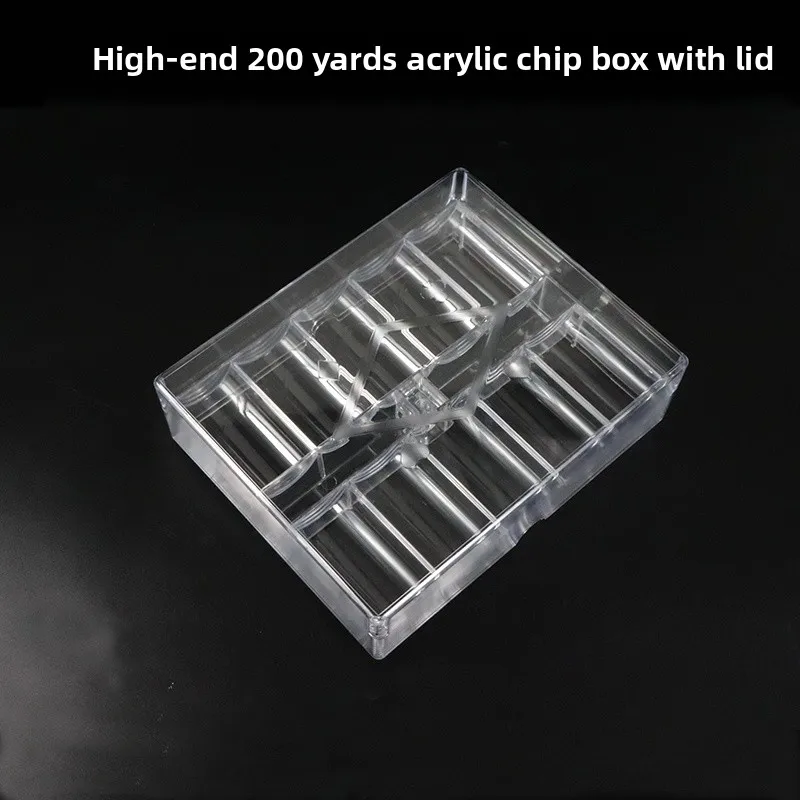 3 Pcs Acrylic Poker Chip Holder – Chip Rack Tray For Game Chips, Mahjong Tokens, Clay Coin Storage & Display