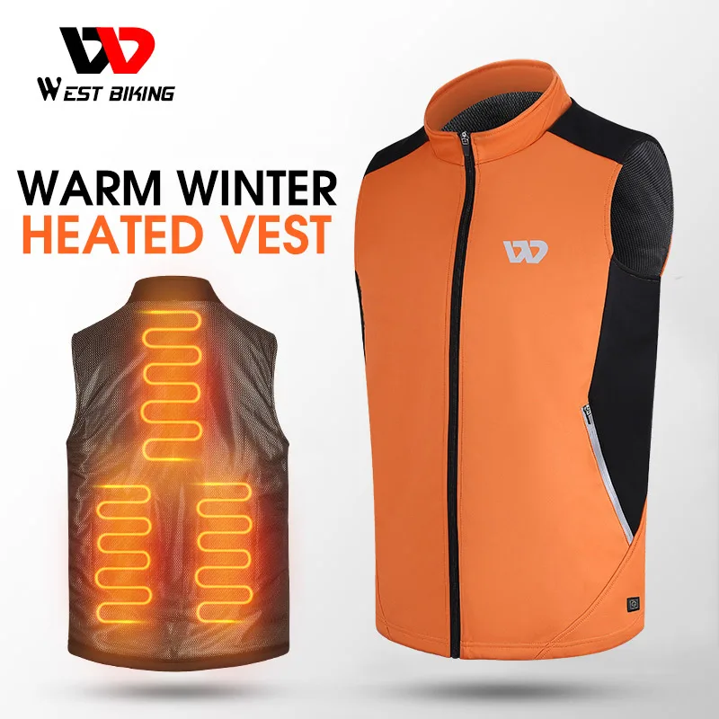 West Biking YP0209019 Winter Thermal Jacket Men | Motorcycle Heated Jacket | Heated Thermal Vest Men
