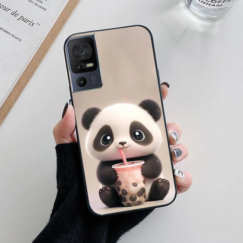 Stylish Black Silicone Phone Cover – Lovely Soft TPU Bumper Case