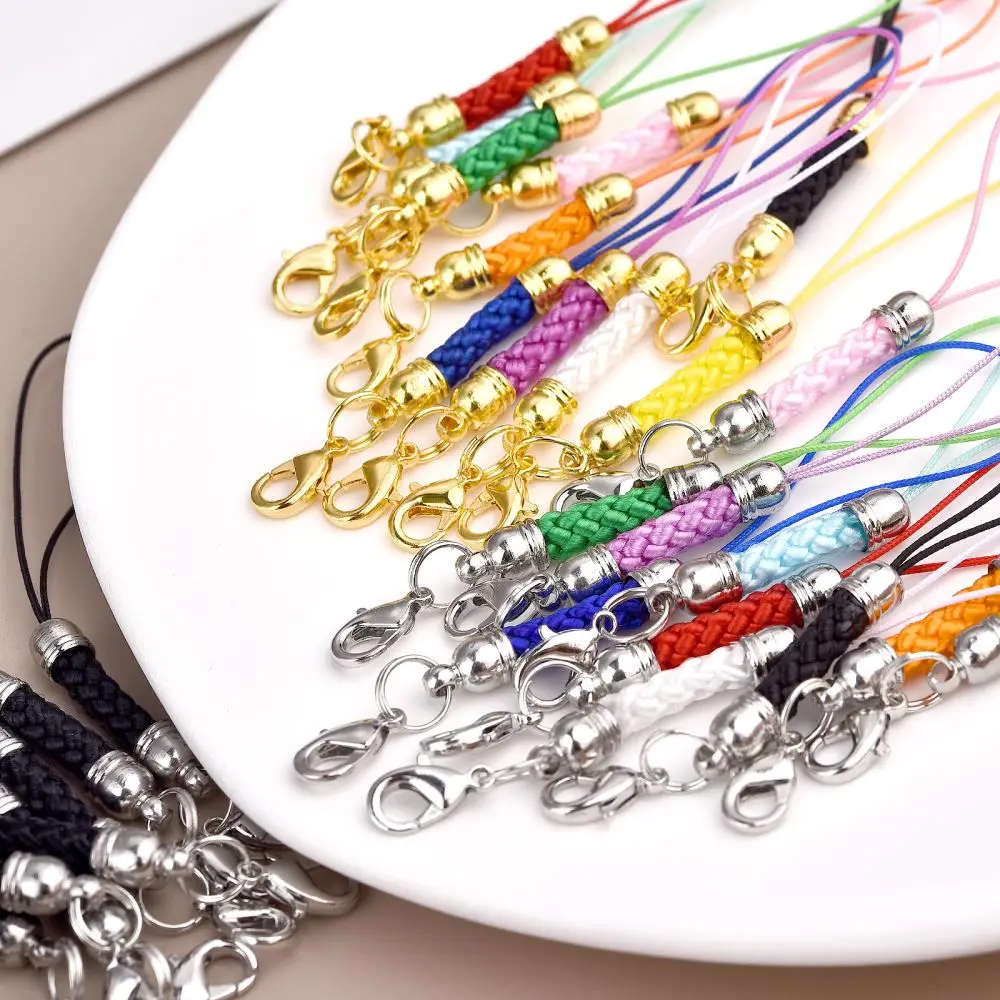 10 Stück Lanyard Lariat Strap Cords Karabinerverschluss Seil Schlüsselanhänger Haken Handy Set Charms Schlüsselanhänger Anhänger Schlüsselanhänger Zubehör – Detail 5