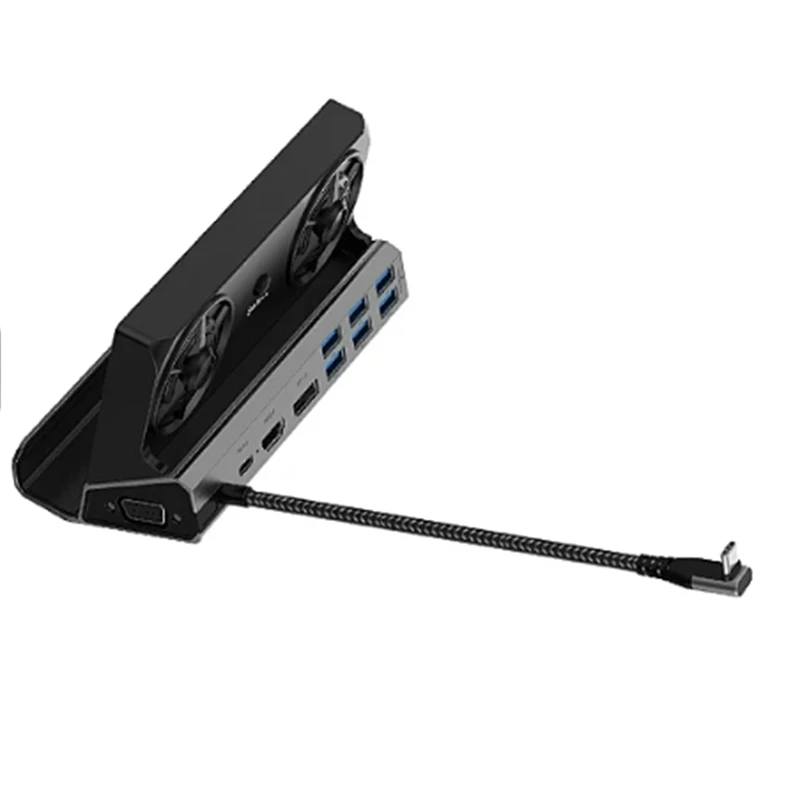 Per Rog Ally Game Dock Console Hub 4K 60Hz Docking Station Usb C Gigabit Ethernet 1000Mbps Dock Stand Tipo C Usb 3.0, Durevole