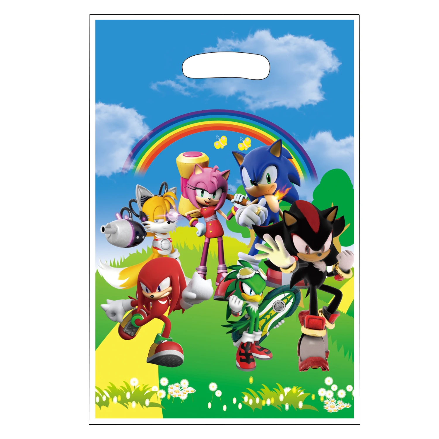 Sonic Birthday Party Gift Bags Candy Bags Goody Party Supplies Decorations