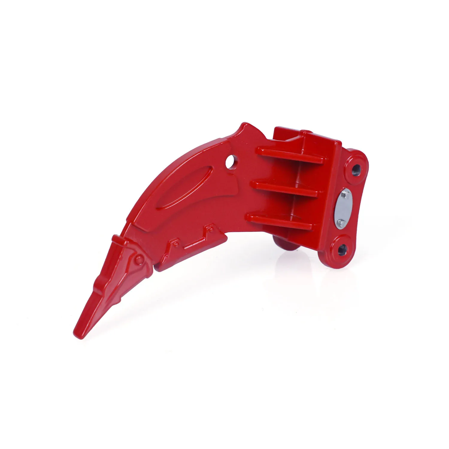 Ripper métallique Kabolite pour excavatrice RC hydraulique 1/18, pièce K961, vue de côté avec reflets métalliques.