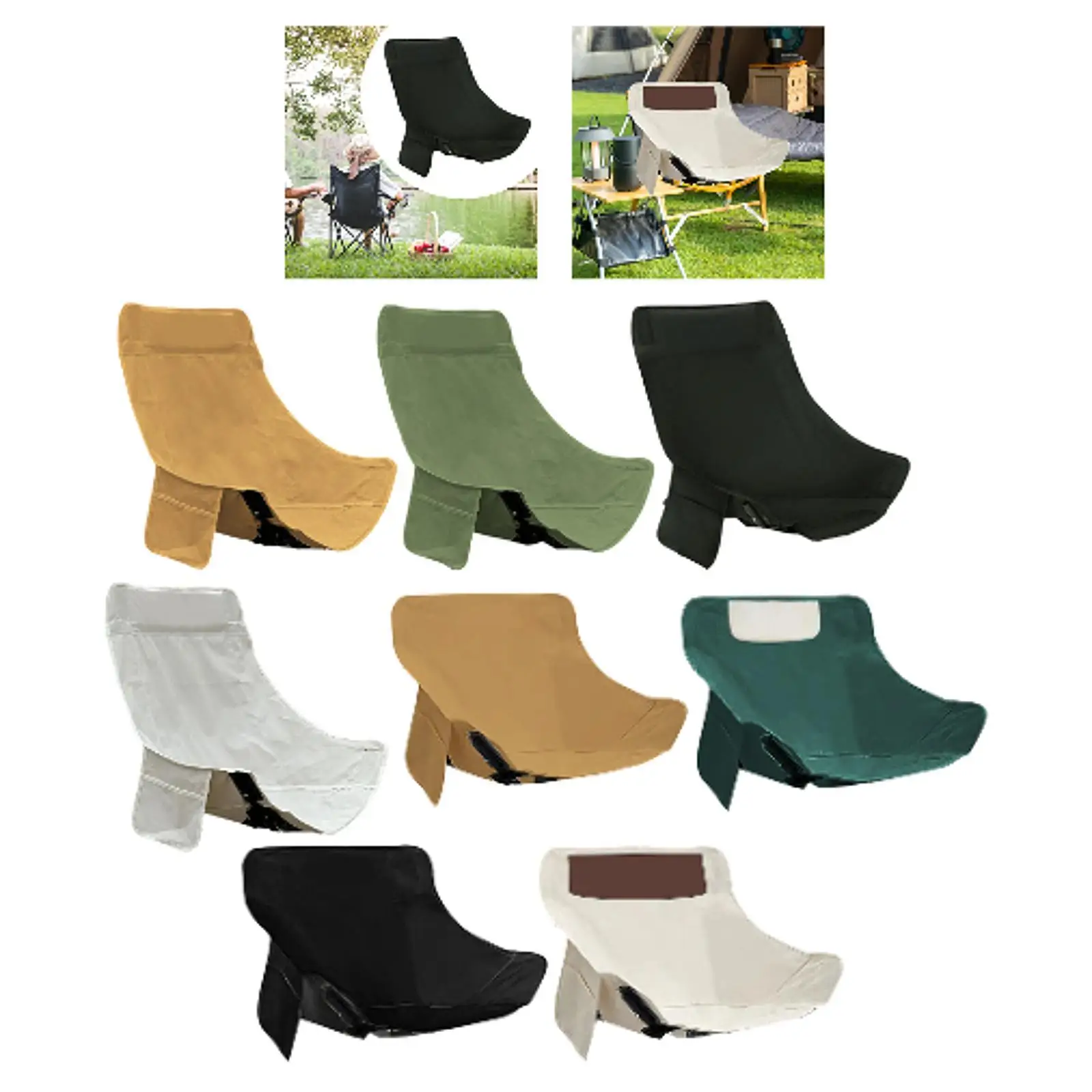 Camping Chair Cover Lounge Repair Cloth Seat Cover for Backyard Beach Picnic Camping Chair Cover Lounge Repair Cloth Seat Cover for Backyard Beach Picnic