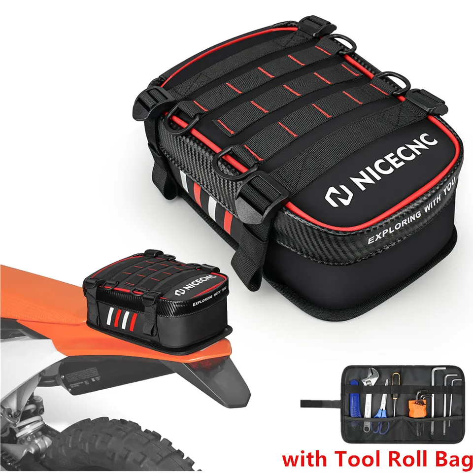 NICECNC オートバイリアフェンダーマッドガードバッグ KTM 1290