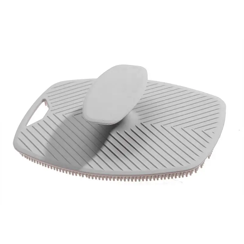 1/5pc Weiche Silikon Peeling Pinsel Reiniger Manuelle Körper Reinigung Pflege Wäscher Dusche Sanfte Massage Bad Für männer – Detail 10