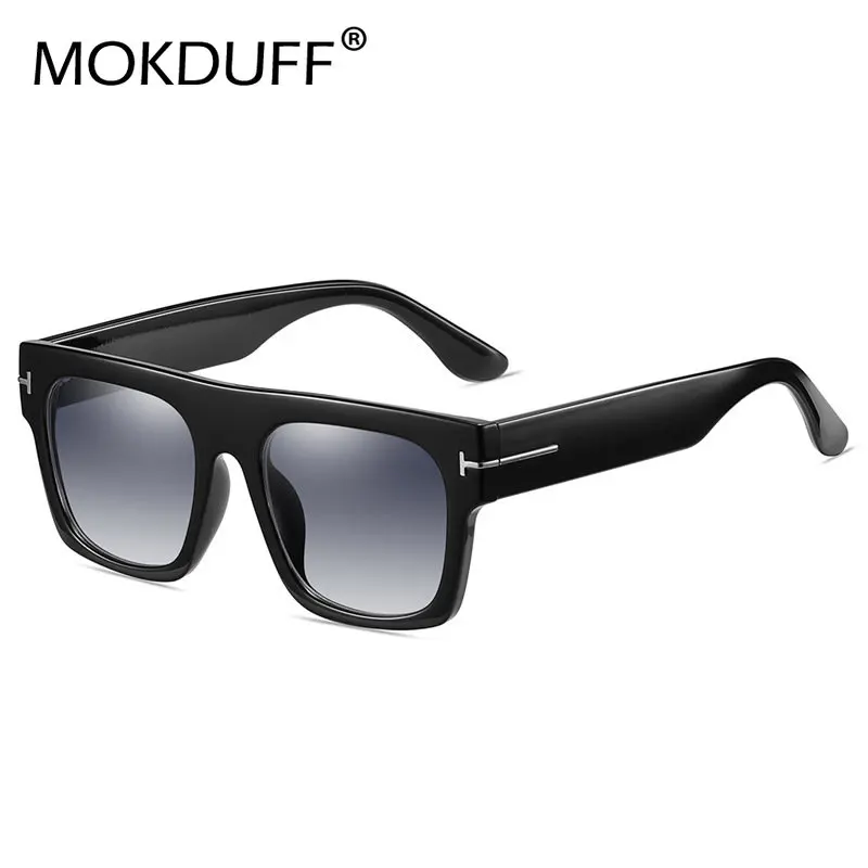

Square Sunglasses Women 2022 Vintage Brand Oversize T Shaped Women Sun Glasses Black Gradient Female Glasses Men Oculos UV400