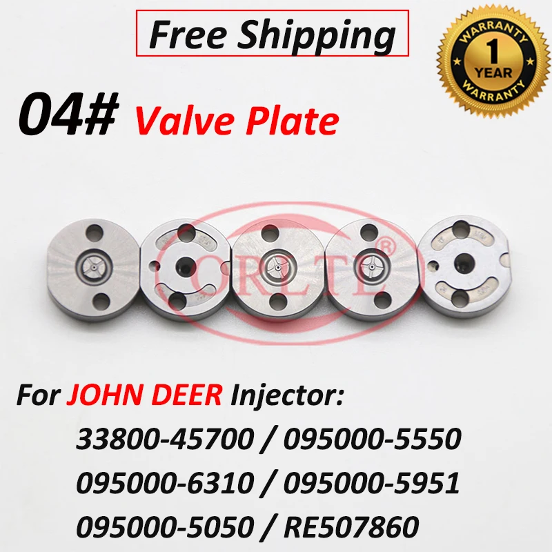 

Пластина клапана 04 #, управляющий клапан в сборе 04 # для John Deer 33800-45700 / 095000-5550 ,095000-6310 / 095000-5951,095000-5050