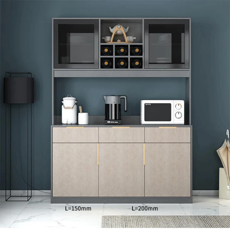 Furniture Handles Kitchen Door Handles Invisible Aluminum Alloy Drawer Wardrobe Cabinet Door Concealed Handle