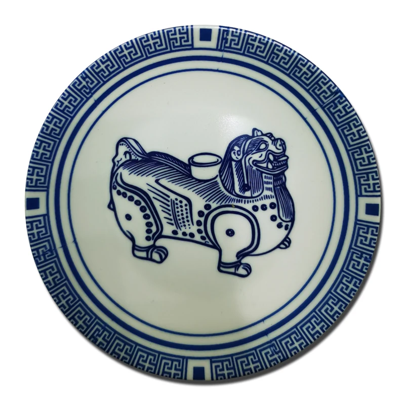 Chinese Style Blue and White Porcelain Ceramic Hanging Tray,Living Room Walls Light,Luxury Creative Decorations,Restaurant Ceram 6