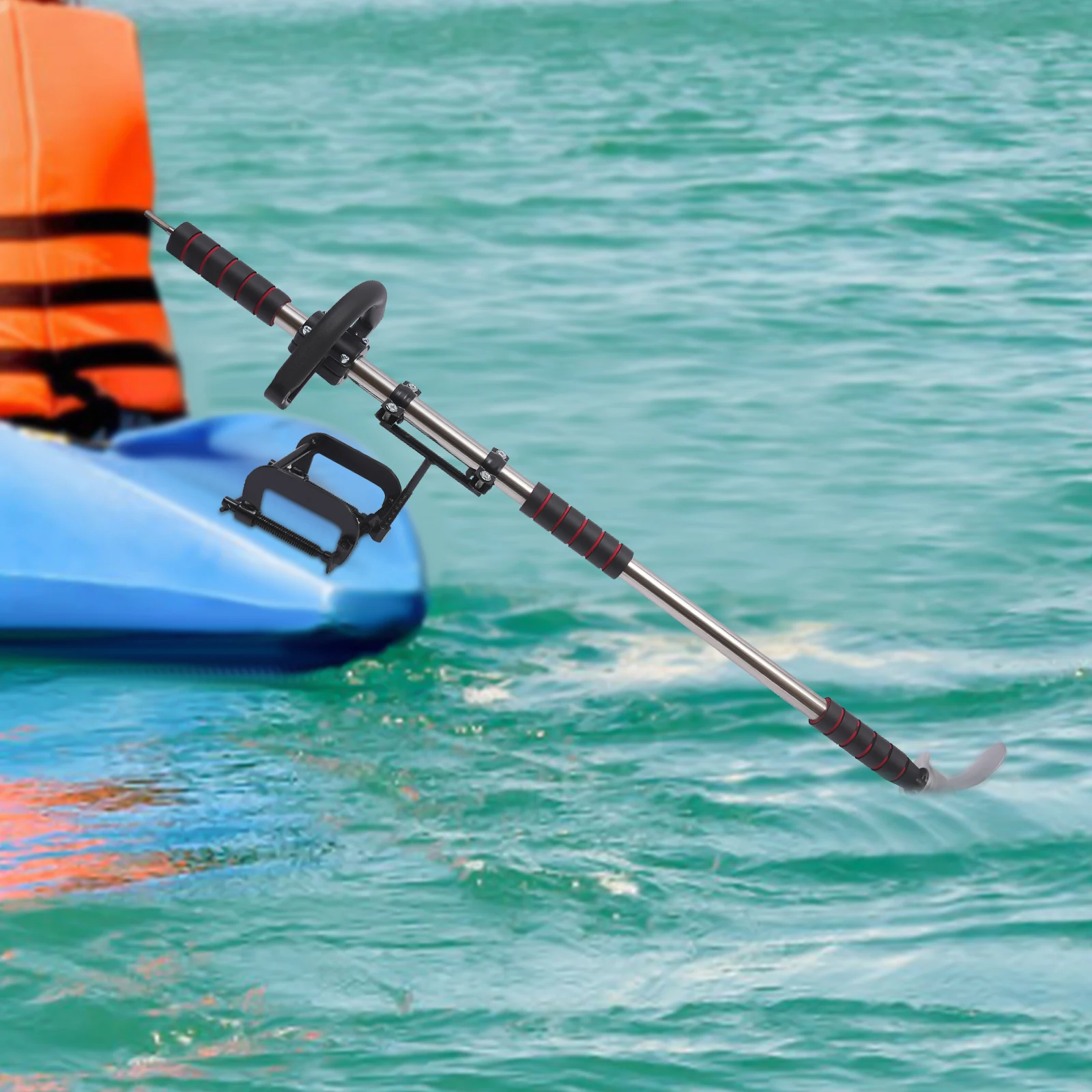 

Propeller Bracket Trolling Boat For Canoes Electric Drill Outboard Motor 1M