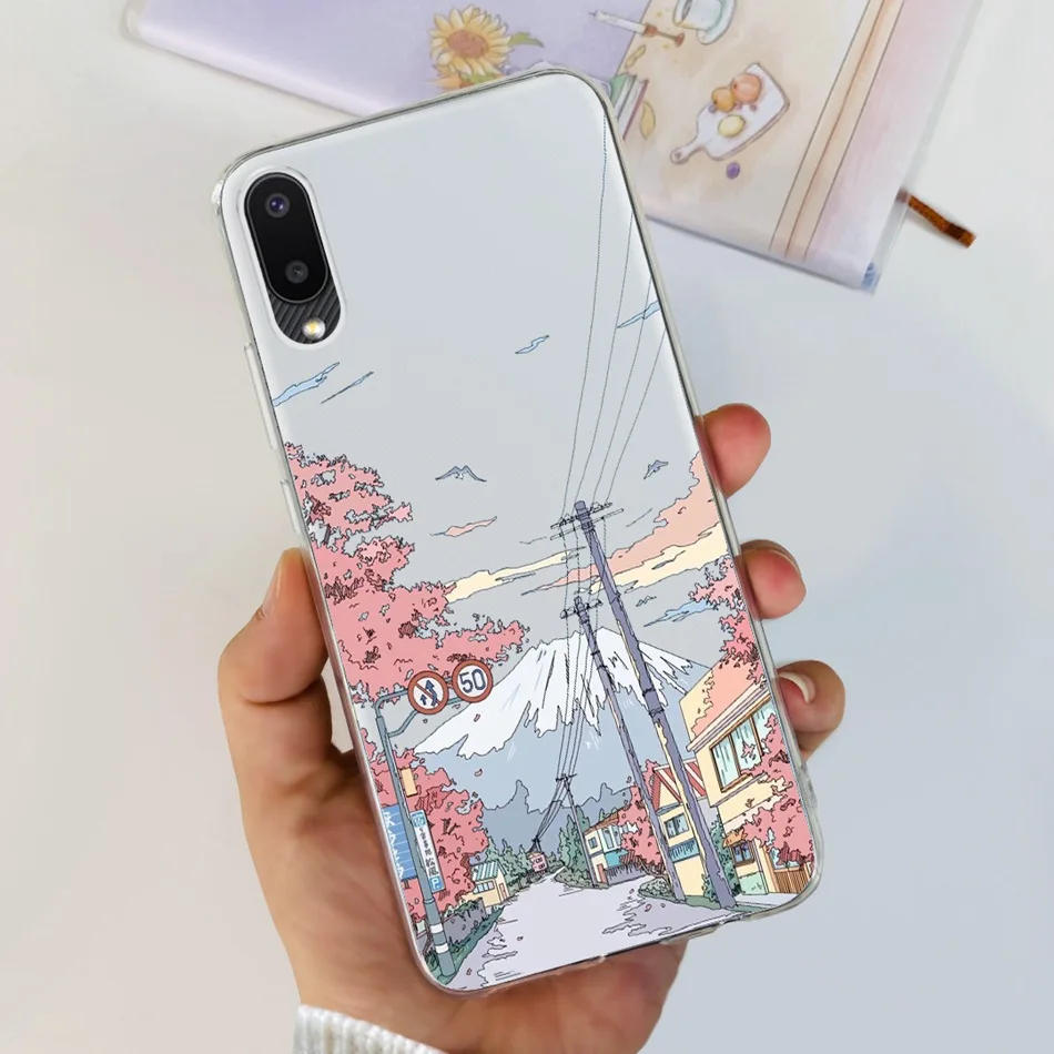 Cute Painted Soft Silicone TPU Back Cover Phone Case