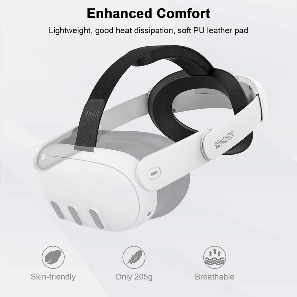 AMVR 快適なヘッドストラップ Quest 3S/3 VR ヘッドセット ヘッド