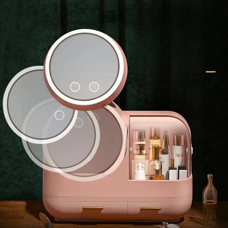 Creative LED Cosmetic Storage Box - The Internet's Most Popular Organizer for Makeup Lovers 3