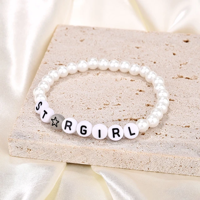 Pearl Bracelets Letters, Bracelet Women Letters