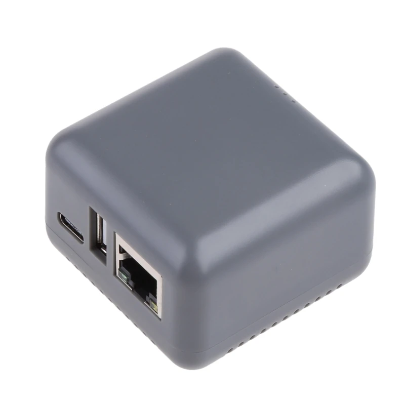 Adaptador de Rede Ethernet Print sem Fio bt Servidor de Impressão Portas Usb 4.0 Velocidade 10 2.0 100 Porta Lan - Imagem 4