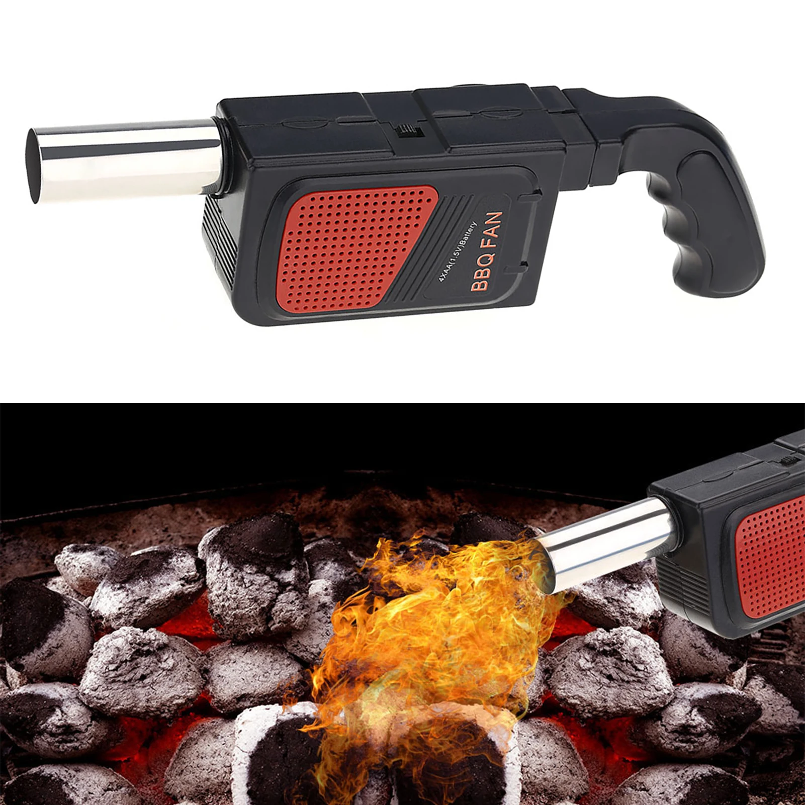 Handheld Electric BBQ Fan Air Blower 2