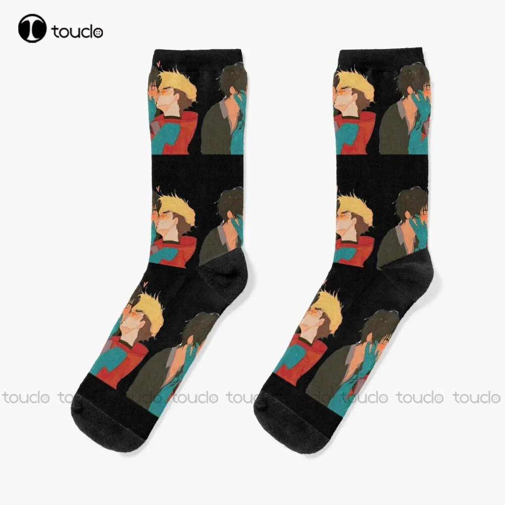 

Triwood Kiss Socks American Flag Socks Personalized Custom Unisex Adult Teen Youth Socks Street Skateboard Socks Custom Gift Art