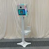 led open air photobooth digital bot white metal dlsr shell with glam filter 4