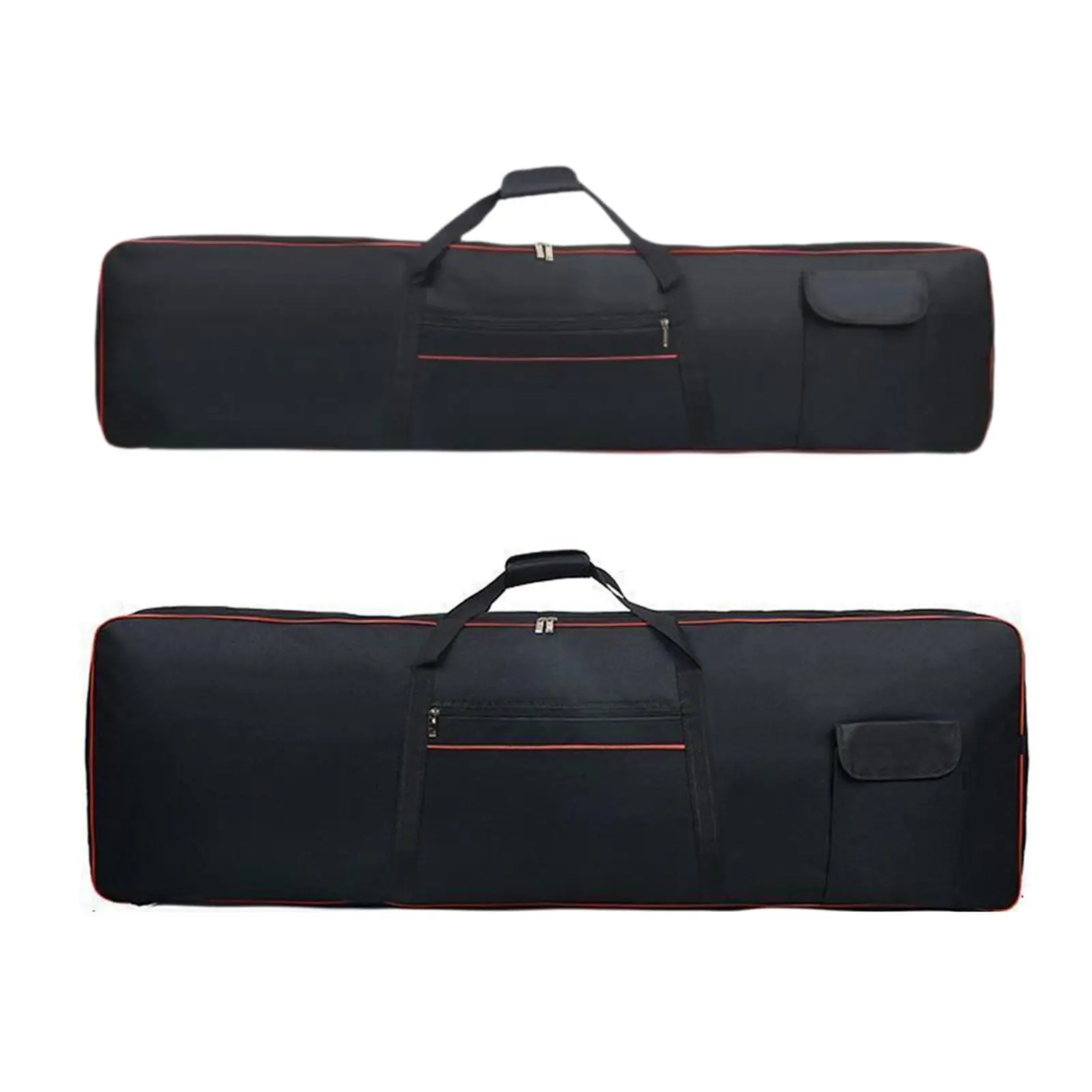 88 Key Electronic Keyboard Case Adjustable Shoulder Straps Portable