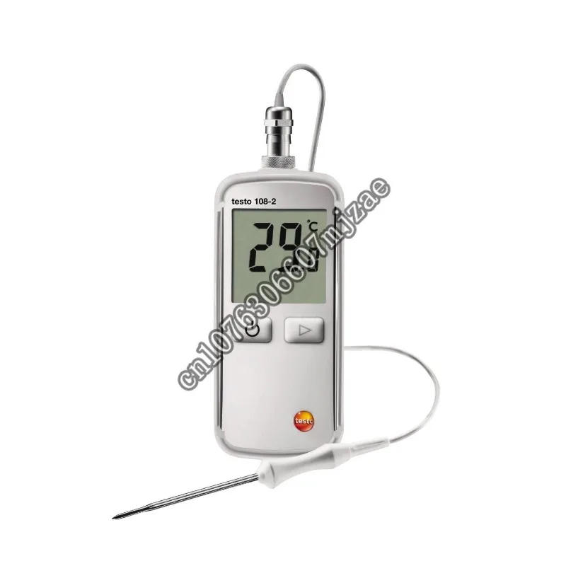 

waterproof digital food thermometer testo 108-2 with lockable type K / T thermocouple probe