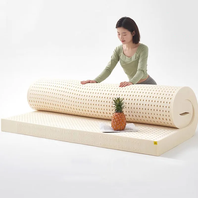 Materasso Per Letto Rigido Per La Rimozione Degli Acari Materassi Per Tatami In Lattice Matrimoniale Di Alta Qualità Pieghevole Core Sleep Colchones D