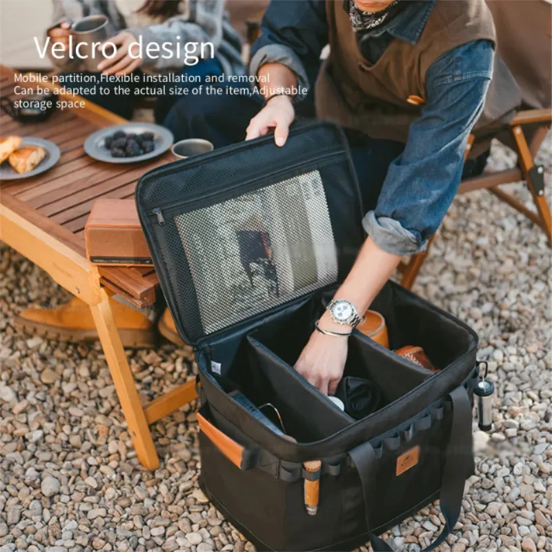 Naturehike Outdoor Kitchenware Storage Box Ultralight Camping Waterproof Large Capacity Sundries Storage Bag