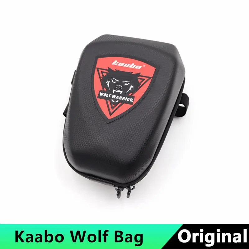 

Original Kaabo Wolf Warrior Wolf King GT Electric Scooter Headbag 4L Large Capacity Kickscooter Waterproof EVA Box Front Bag