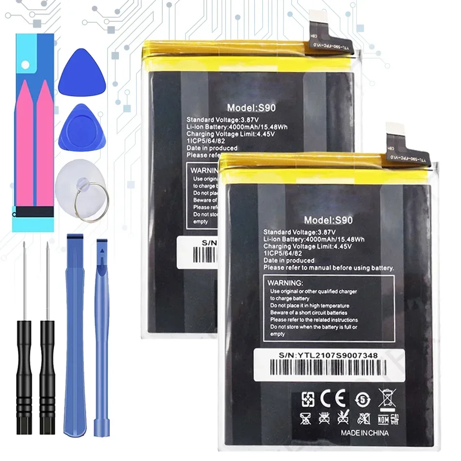 

S90 (C21 Pro) Replacement Battery For OUKITEL C21 Pro C21Pro 4000mah