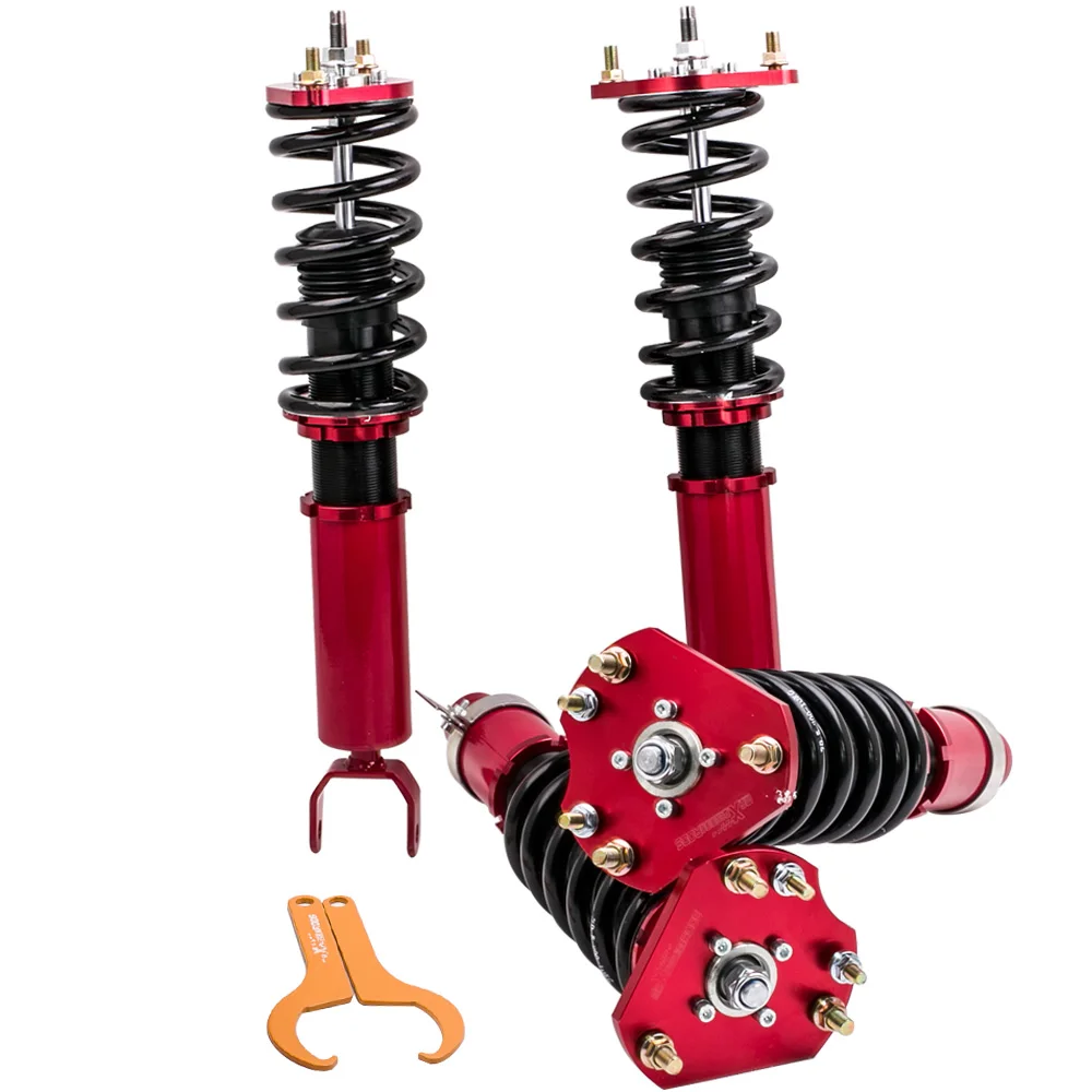 

MaXpeedingrods Coilover Набор для понижения амортизатора для Honda preзапуд 1992-2001 Регулируемая высота подвески