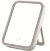 USB Compact LED Vanity Mirror with Touch Screen Dimming Makeup Mirror (Not Rechargeable) 2
