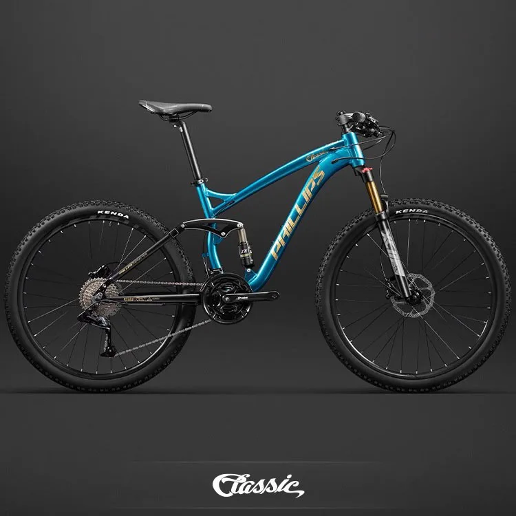 Bicicletta DH da discesa da 24/26/27,5 pollici, mountain bike a coda morbida, bicicletta da montagna a doppia sospensione, bici MTB da fondo