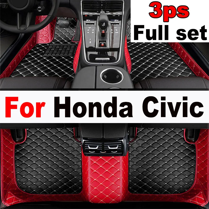 

Floor Mats Car For Honda Civic 6th Ferio EJ EK EM Sedan 1999 2000 Luxury Car Floor Mats Left Or Right Hand Drive Car Accessories