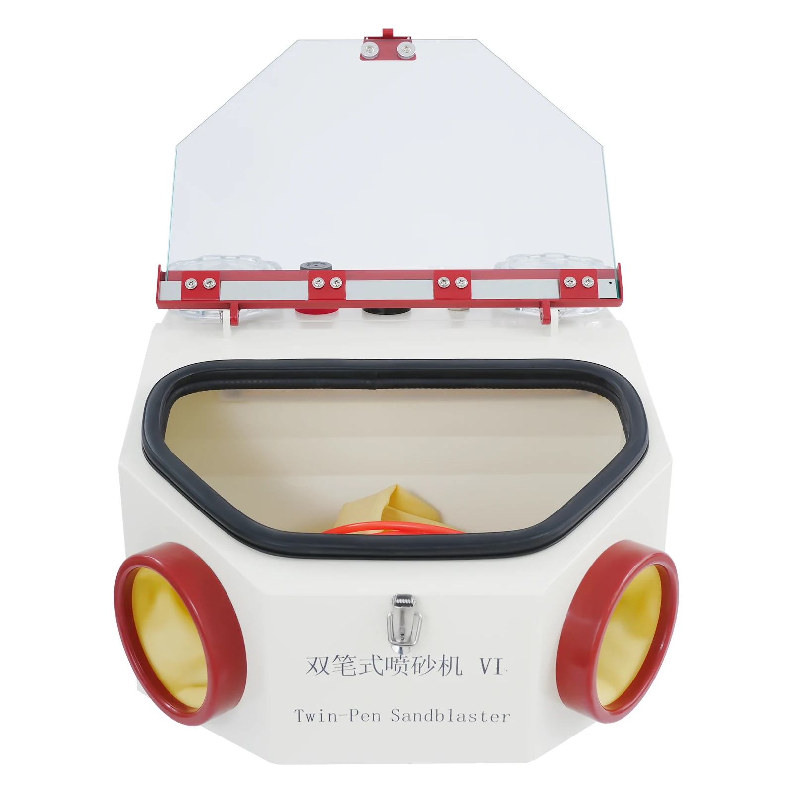 50W Dent Twin-Pen Sandstrahler für die zahnmedizinische Restaurierung, Polierer, Sandstrahlgerät, Laborausrüstung, Luft-Sandstrahlwerkzeuge – Detail 6
