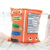 Cheesy Puffs Plush Toy  Lifelike Puffs 6pcs In one Bag Stuffed Food Throw Pillow Kids Toys Birthday Christmas Gift for Child 3