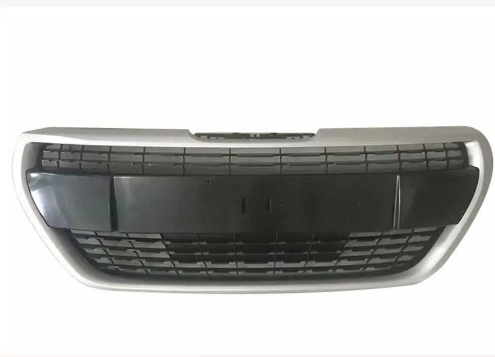 

Передняя решетка из АБС, передняя решетка, воздухозаборная решетка с декоративным покрытием для Peugeot 208, 2017, 2018, 2019, 2020, 2021, 2022, 2023 стиль