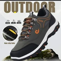 Men Hiking Shoes New Outdoor Casual Sneakers Comfortable Lightweight Shoes for Men Flats Large Sized 48 Walking Sneakers