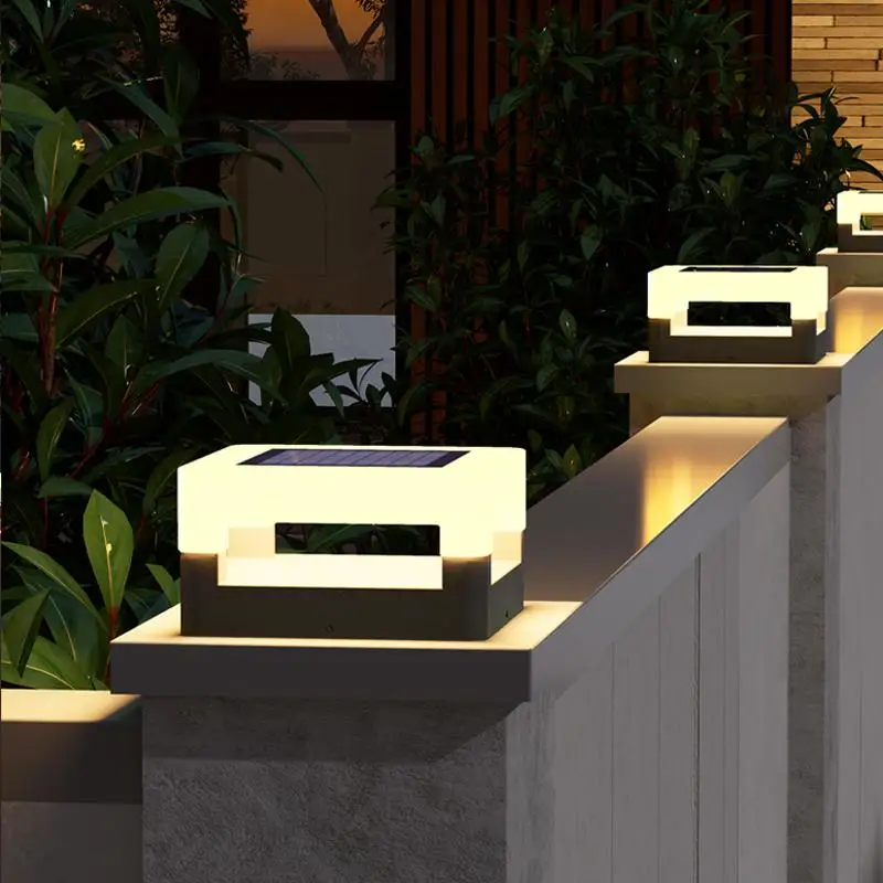 Stigma lamp Solar wall lamp Outdoor gate Stigma Garden