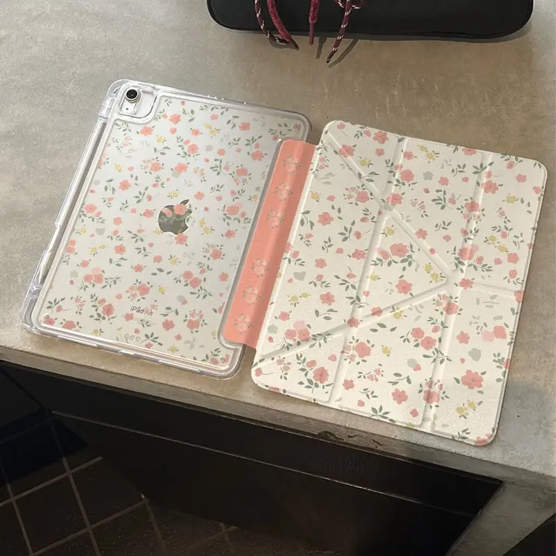 Floral Protective Tablet Case